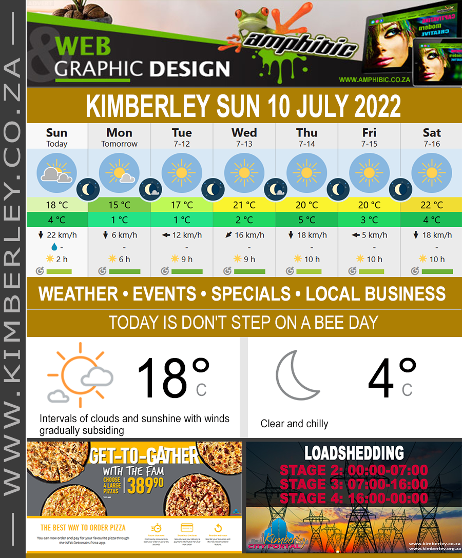 KimberleyToday, Sunday 10/07/2022