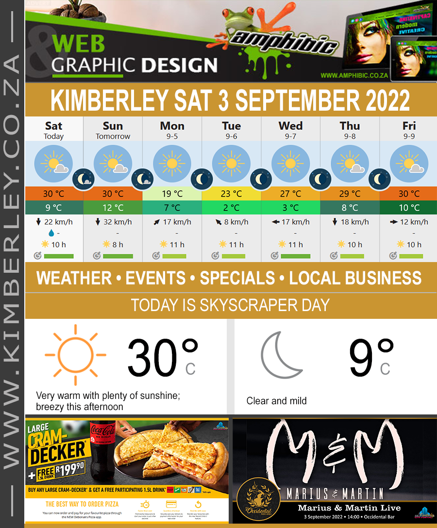 KimberleyToday, Saturday 03/09/2022