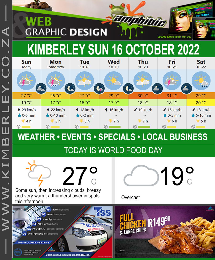 KimberleyToday, Sunday 16/10/2022 KimberleyToday, Sunday 16/10/2022