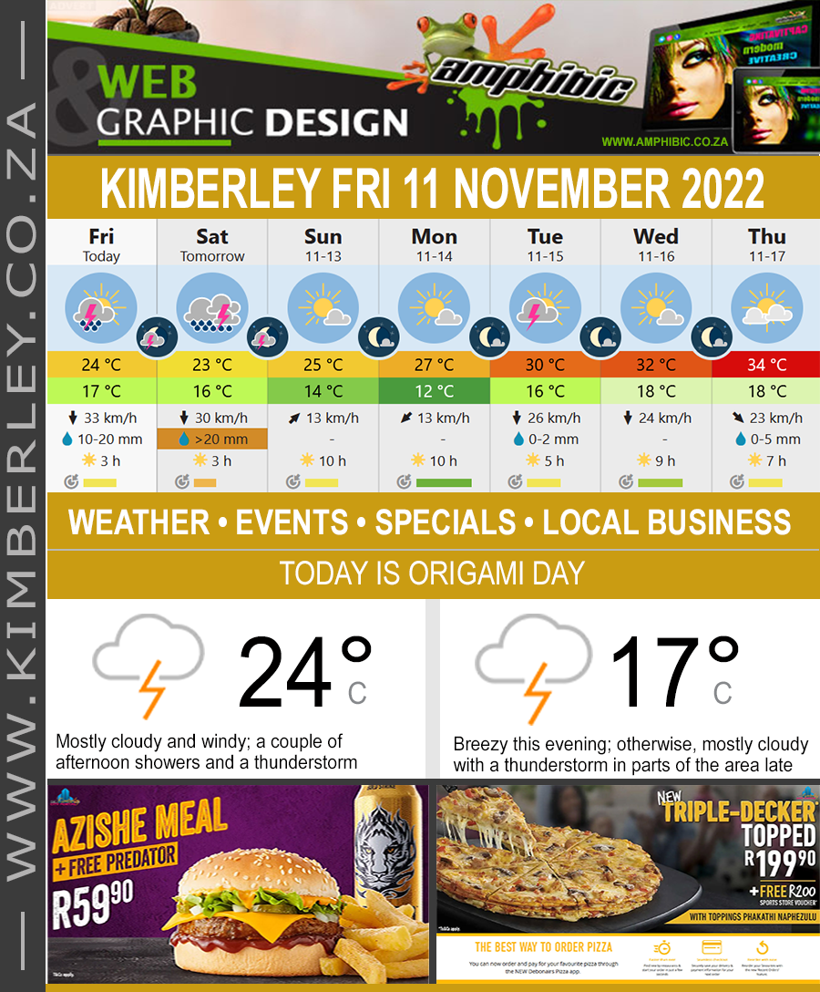 KimberleyToday, Friday 11/11/2022