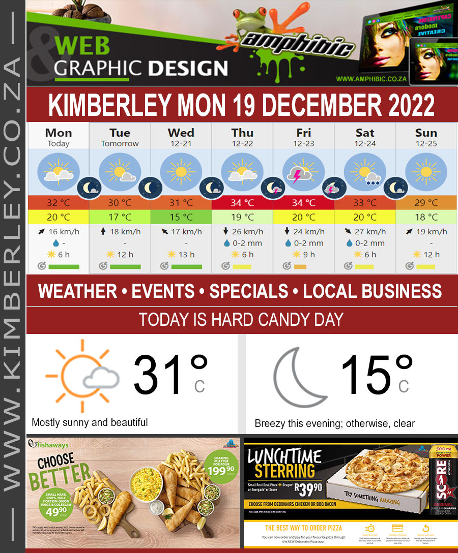 KimberleyToday, Monday 19/12/2022 KimberleyToday, Monday 19/12/2022