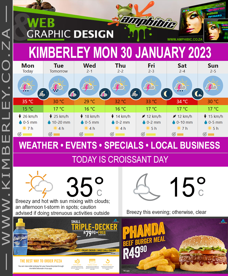 KimberleyToday, Monday 30/01/2023