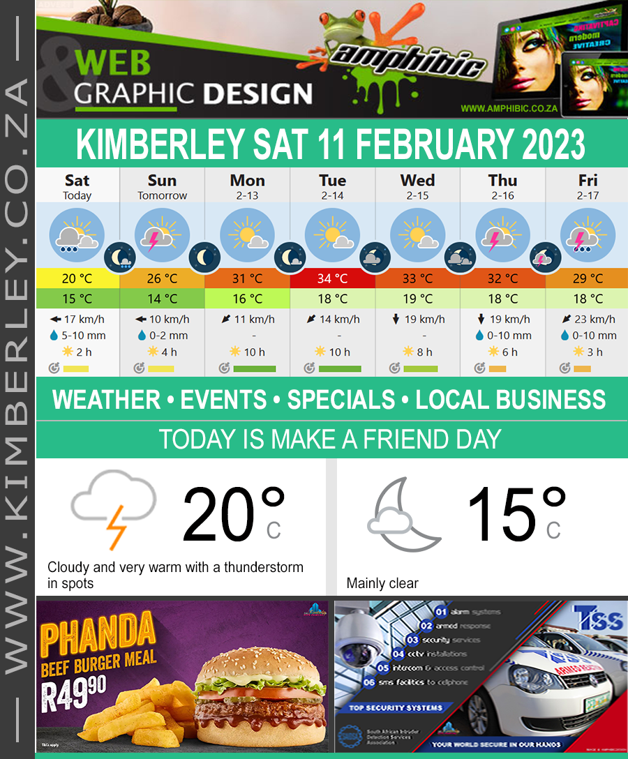 KimberleyToday, Saturday 11/02/2023 KimberleyToday, Saturday 11/02/2023