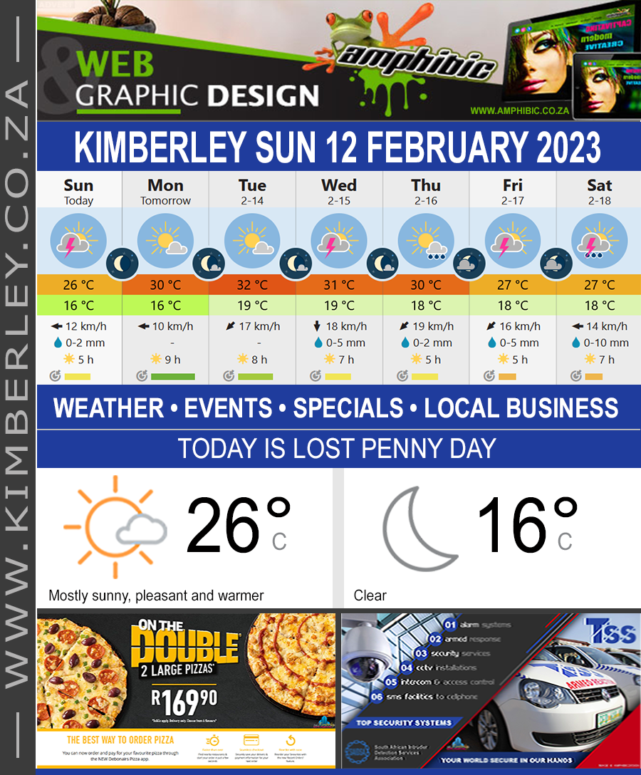 KimberleyToday, Sunday 12/02/2023