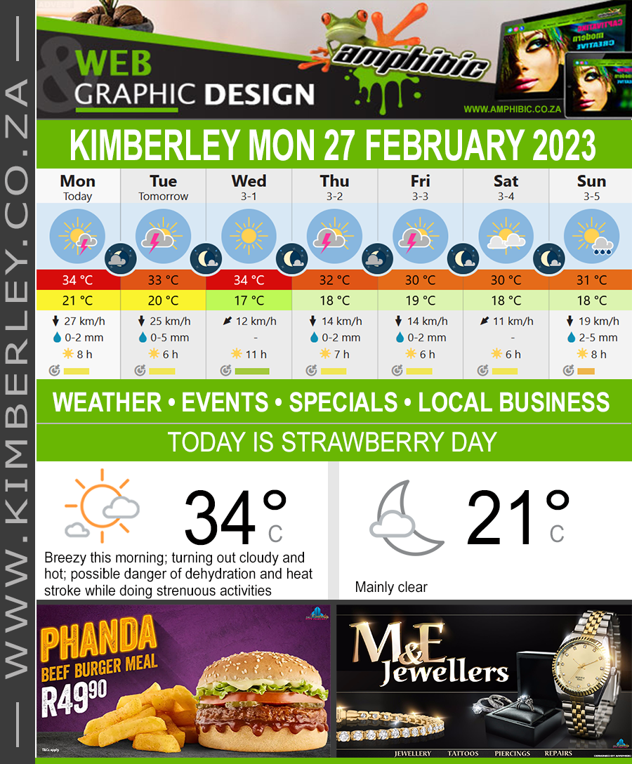 KimberleyToday, Monday 27/02/2023