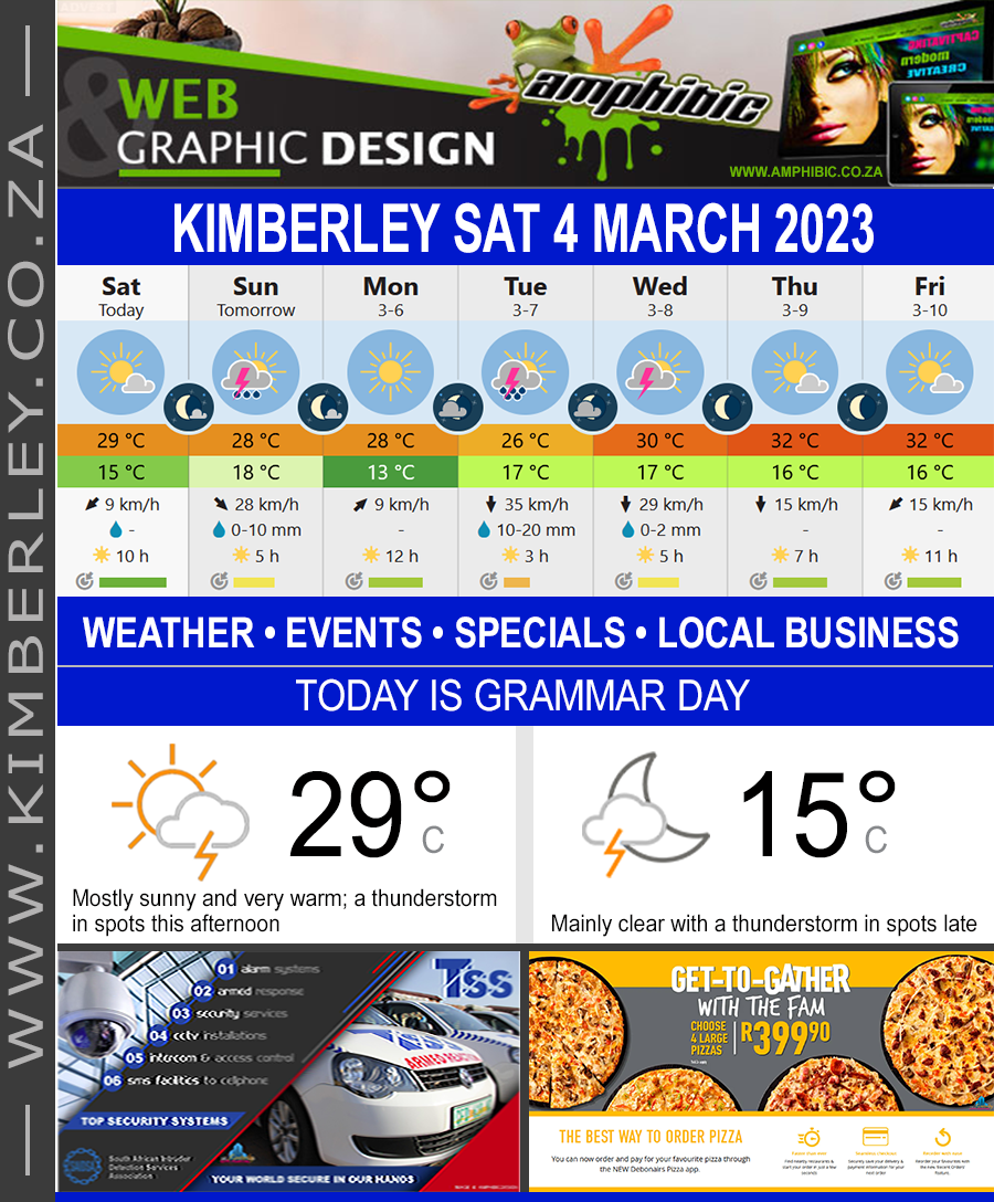 KimberleyToday, Saturday 04/03/2023