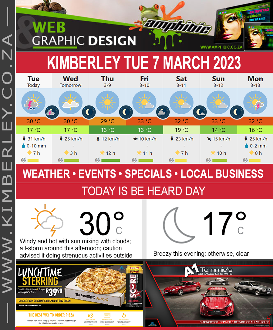 KimberleyToday, Tuesday 07/03/2023