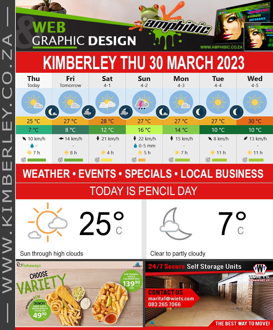 KimberleyToday, Thursday 30/03/2023