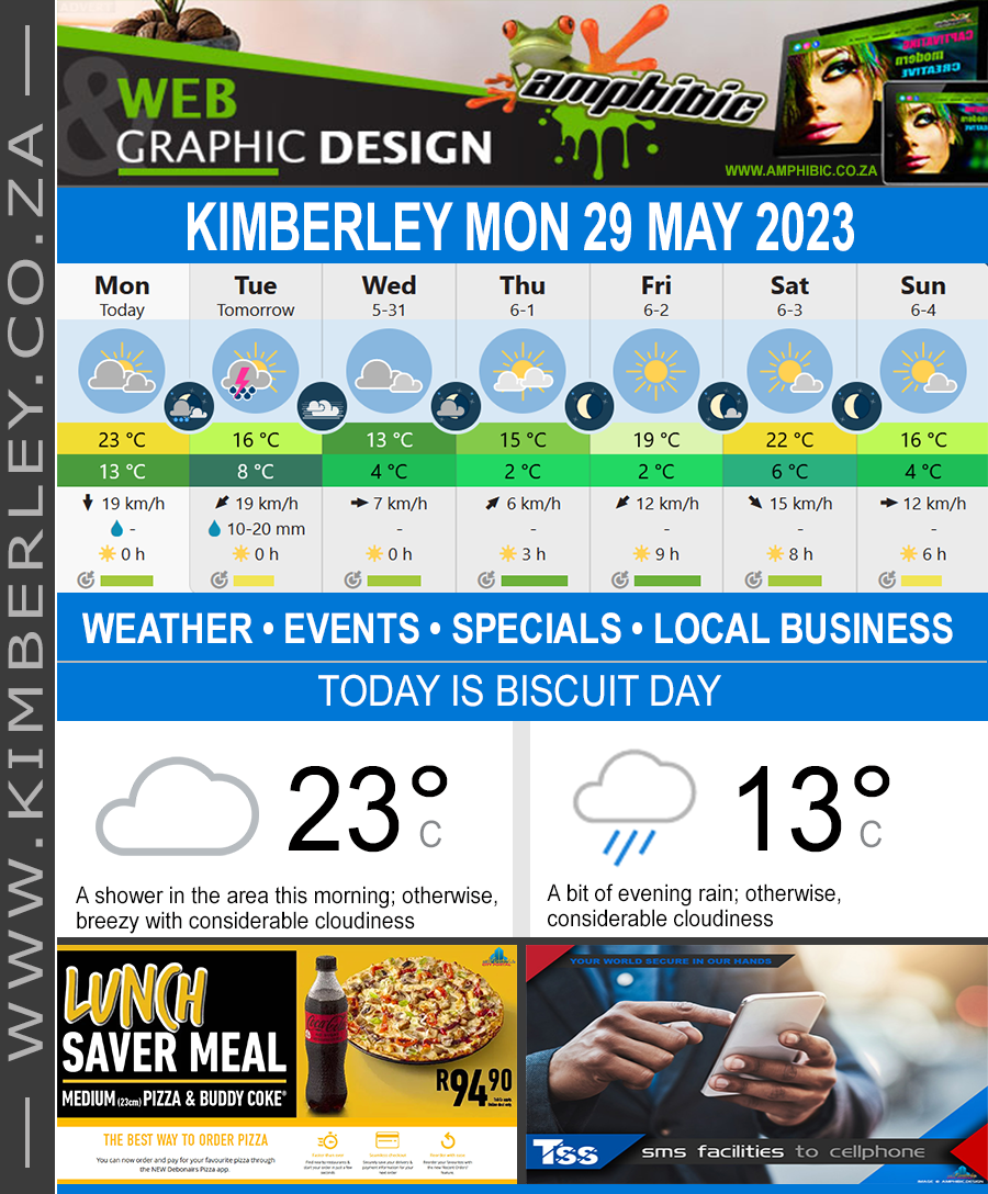 KimberleyToday, Monday 29/05/2023