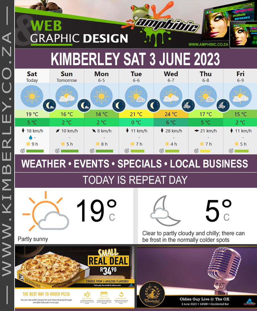 KimberleyToday, Saturday 03/06/2023 KimberleyToday, Saturday 03/06/2023