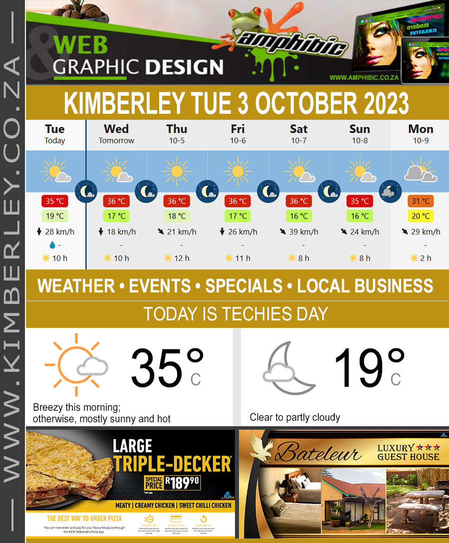 KimberleyToday, Tuesday 03/10/2023