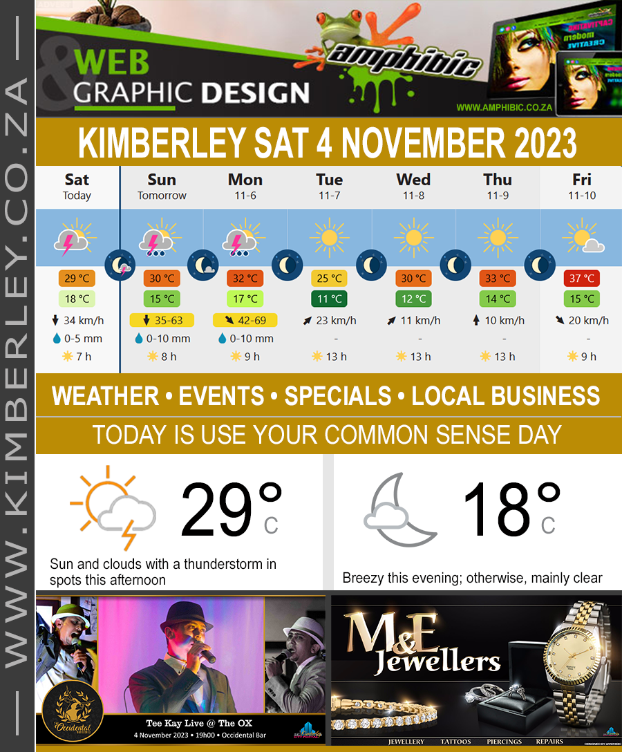 KimberleyToday, Saturday 04/11/2023