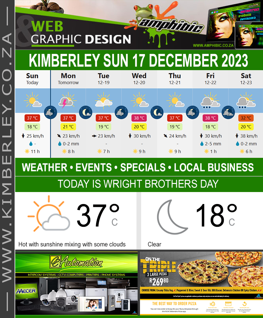 KimberleyToday, Sunday 17/12/2023