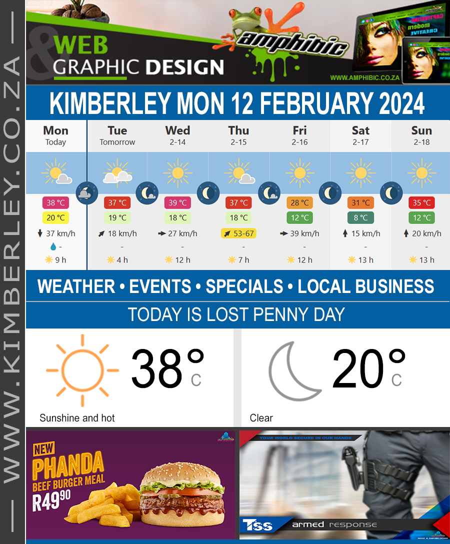 KimberleyToday, Monday 12/02/2024 KimberleyToday, Monday 12/02/2024