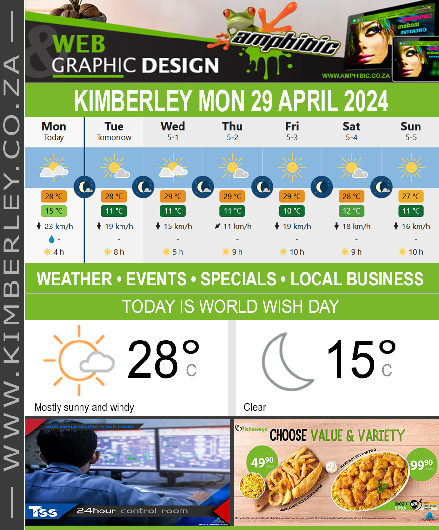 KimberleyToday, Monday 29/04/2024