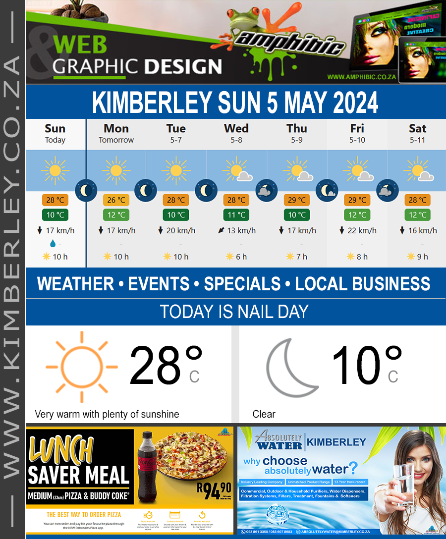 KimberleyToday, Sunday 05/05/2024