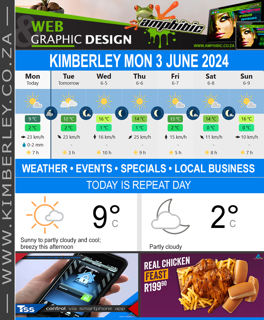KimberleyToday, Monday 03/06/2024