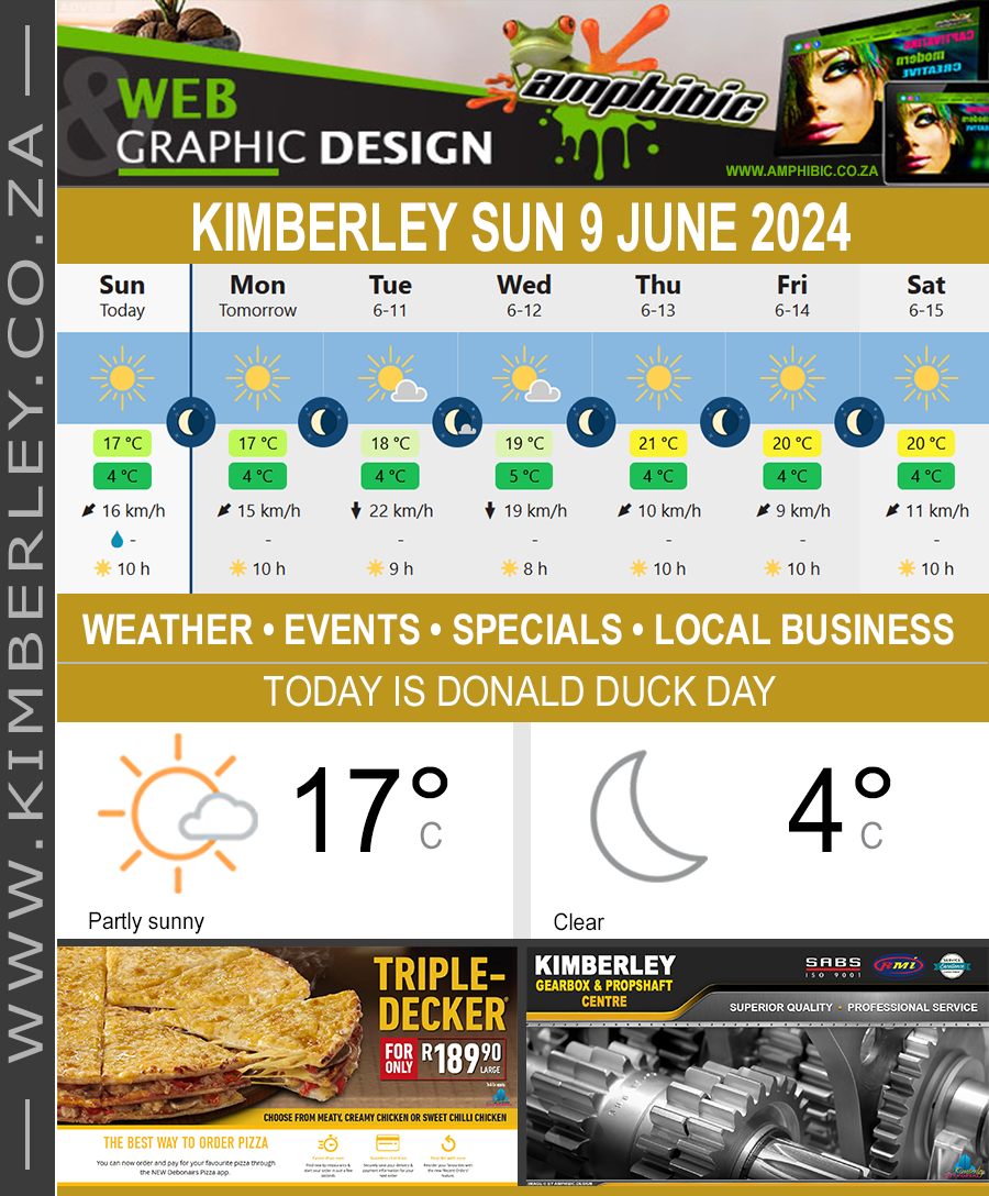 KimberleyToday, Sunday 09/06/2024