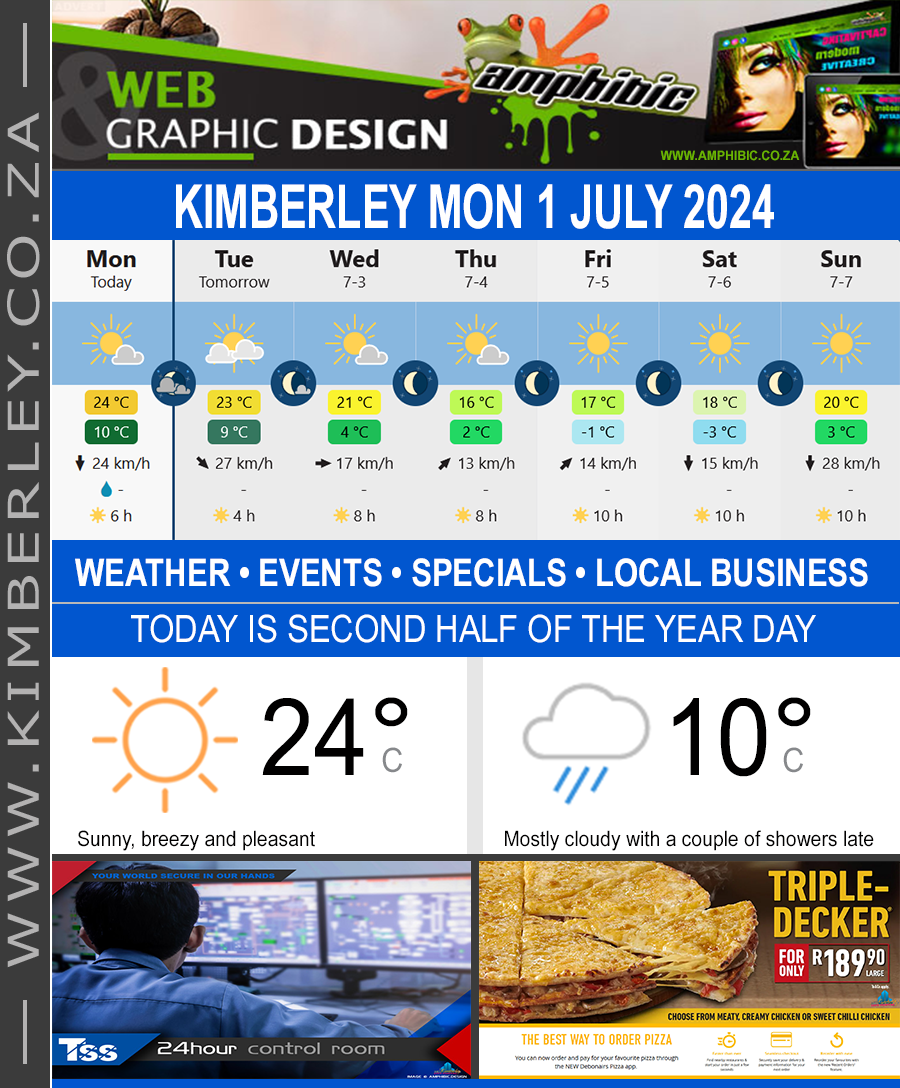 KimberleyToday, Monday 01/07/2024