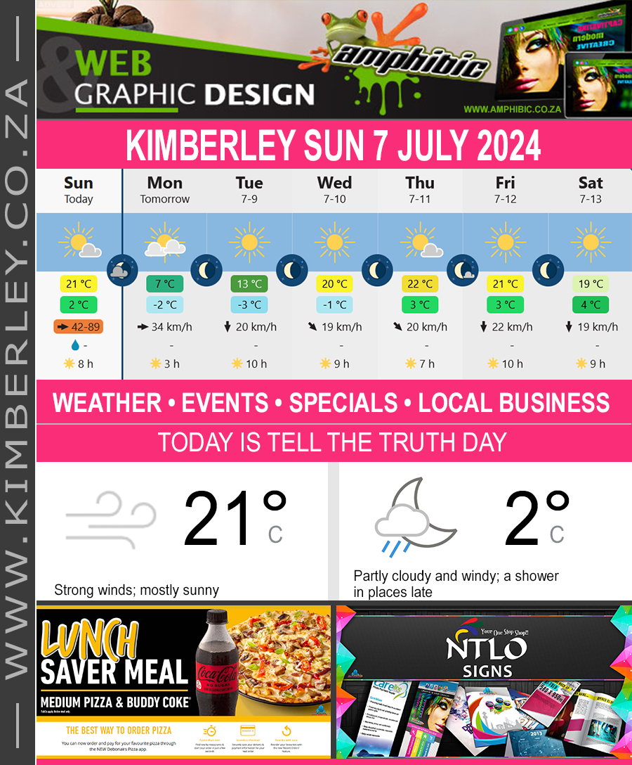 KimberleyToday, Sunday 07/07/2024
