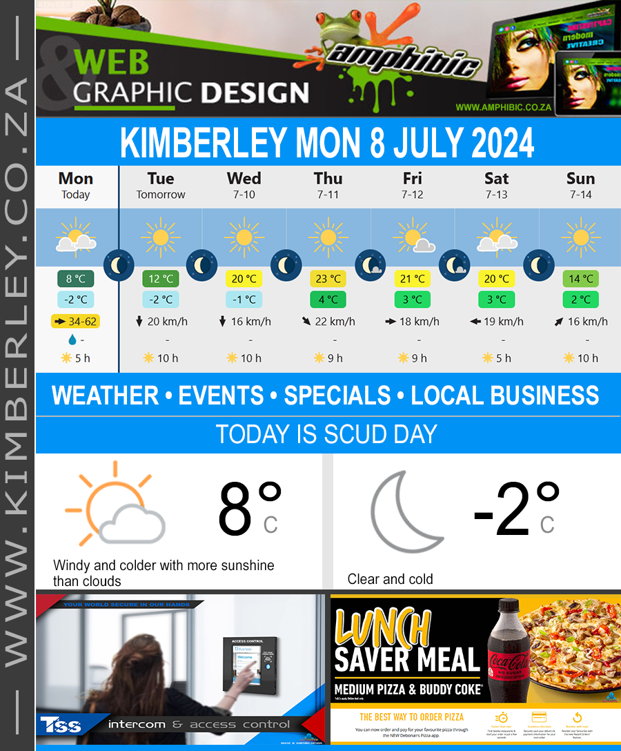 KimberleyToday, Monday 08/07/2024