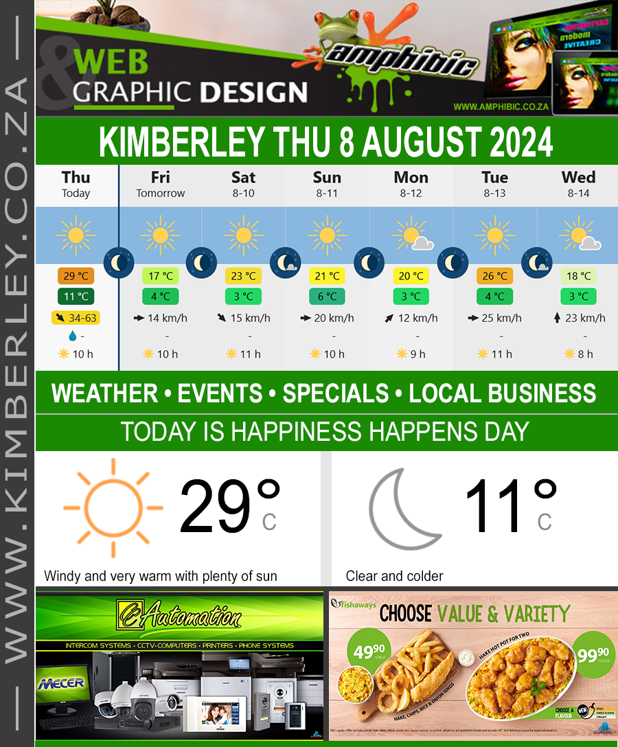 KimberleyToday, Thursday 08/08/2024