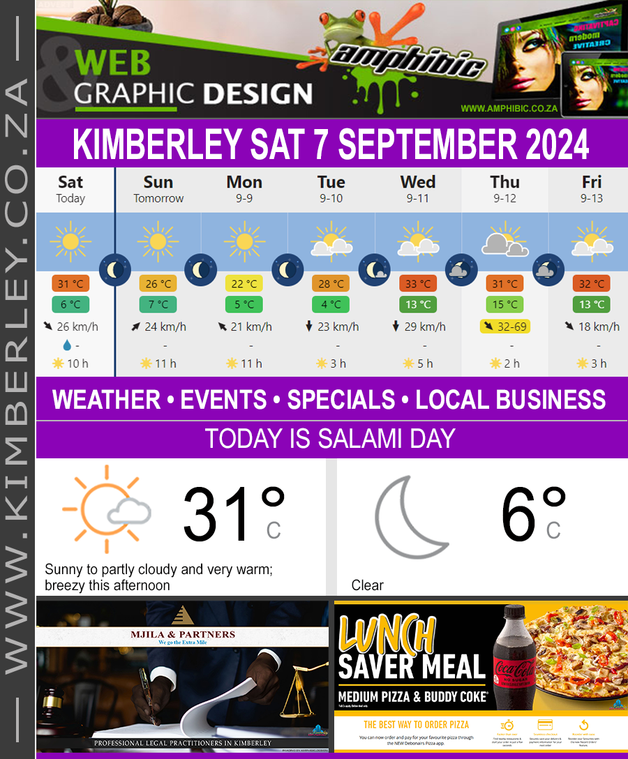 KimberleyToday, Saturday 07/09/2024