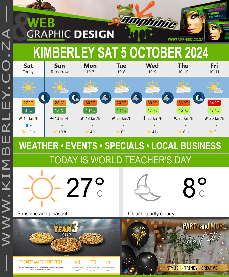 KimberleyToday, Saturday 05/10/2024