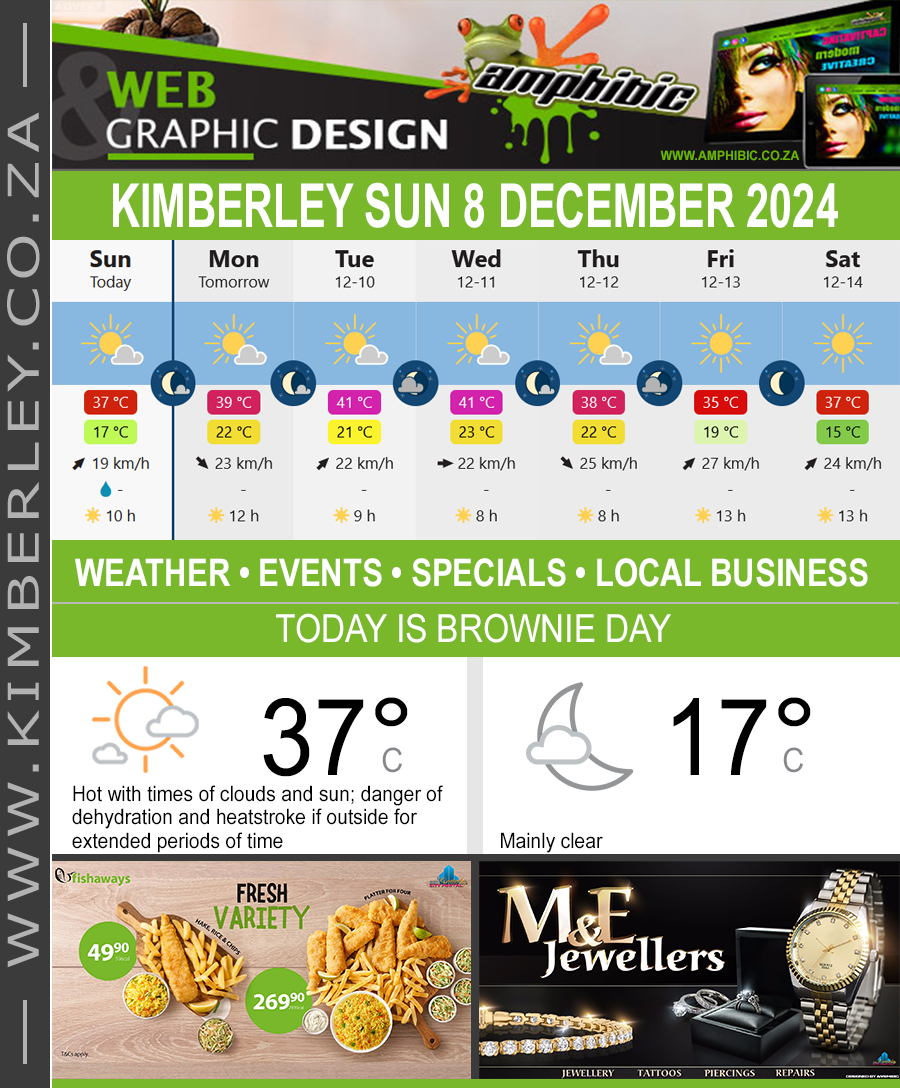 KimberleyToday, Sunday 08/12/2024 KimberleyToday, Sunday 08/12/2024