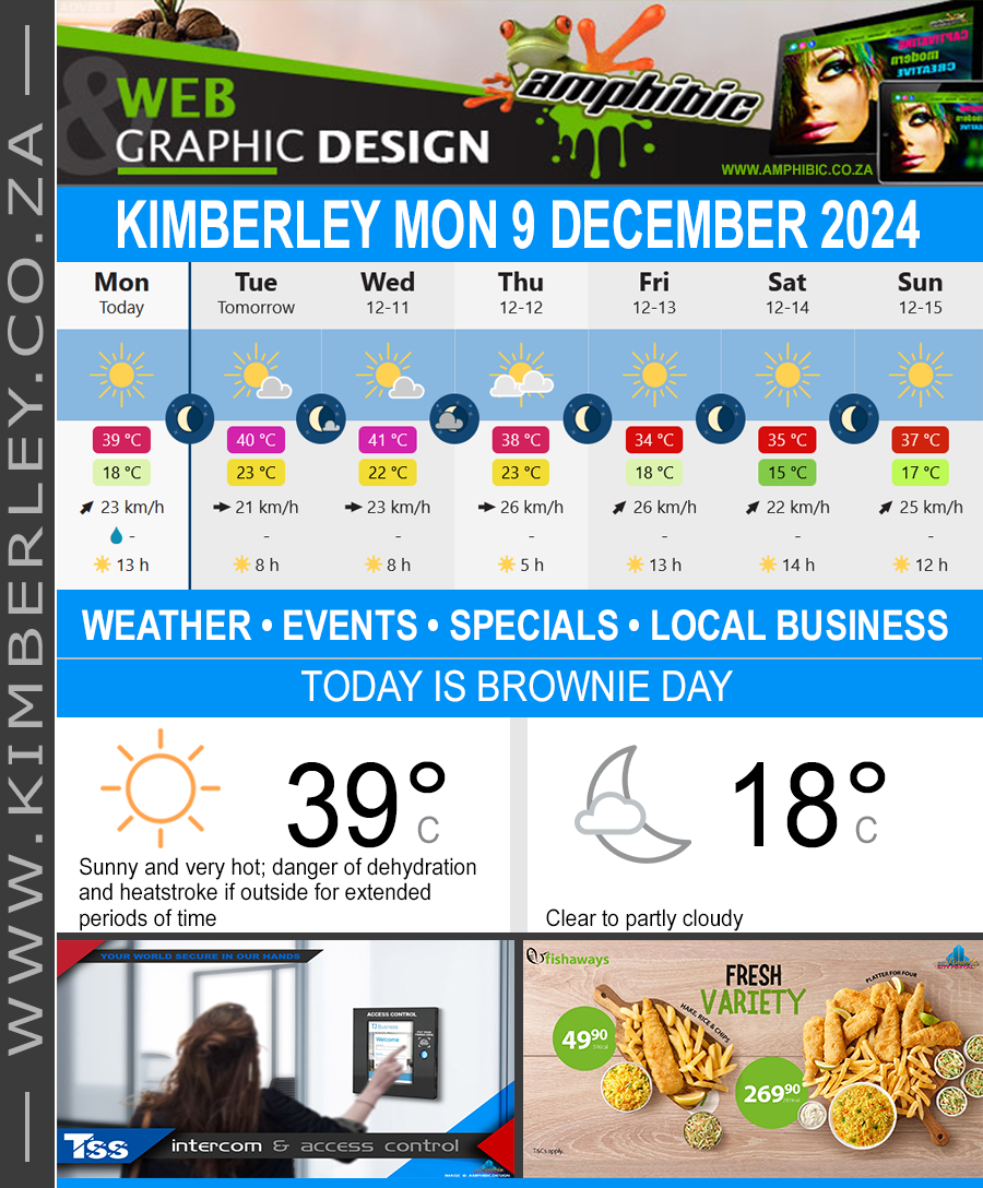 KimberleyToday, Monday 09/12/2024