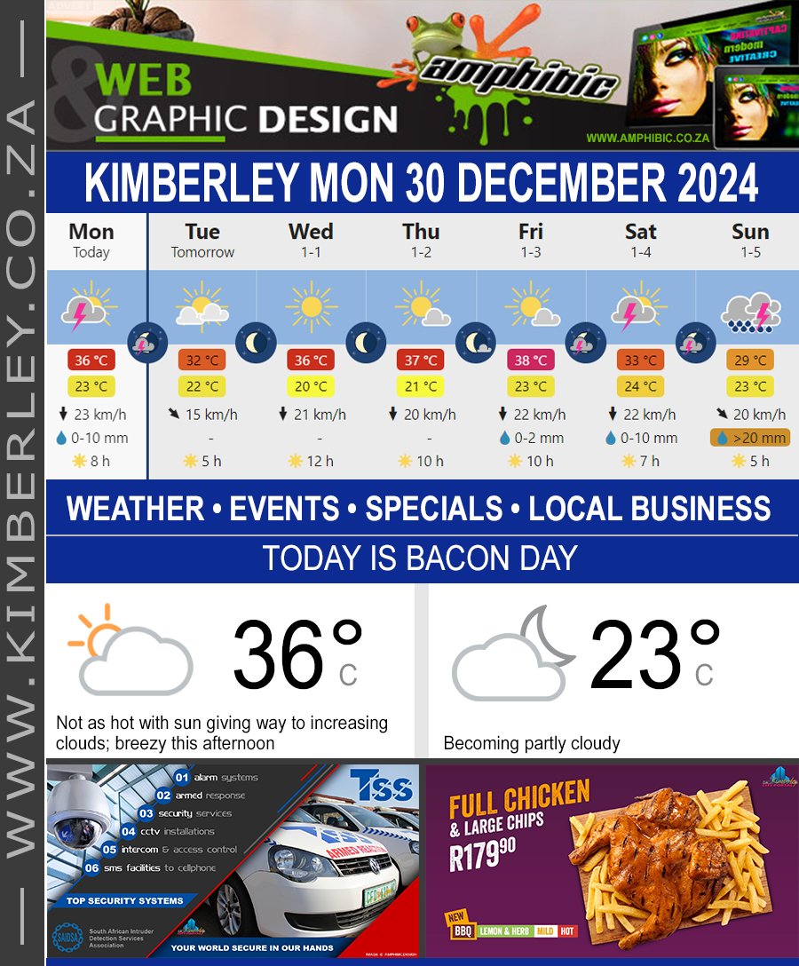 KimberleyToday, Monday 30/12/2024