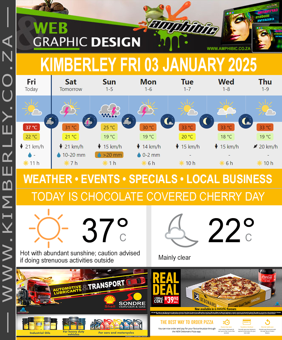 KimberleyToday, Friday 03/01/2025