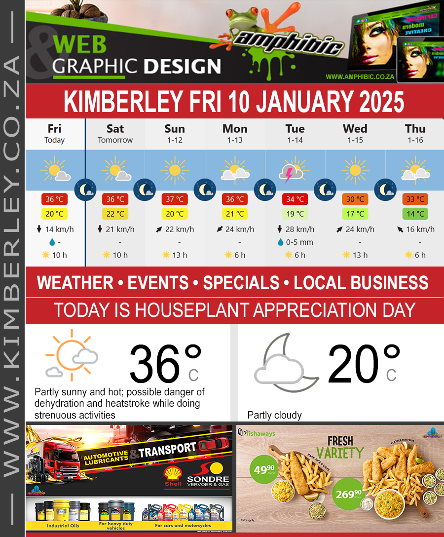 KimberleyToday, Friday 10/01/2025