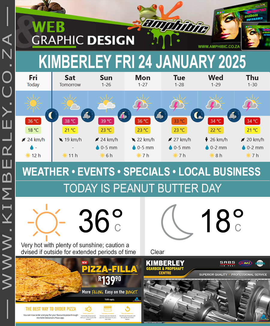 KimberleyToday, Friday 24/01/2025