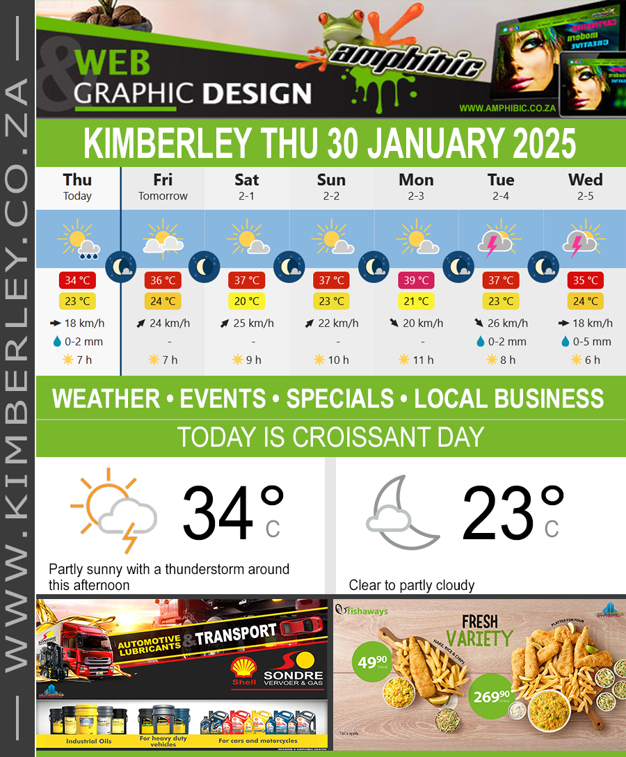 KimberleyToday, Thursday 30/01/2025