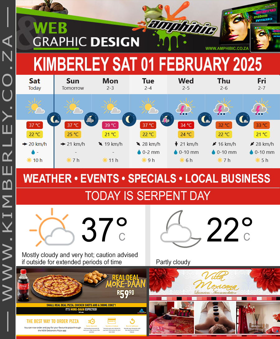 KimberleyToday, Saturday 01/02/2025