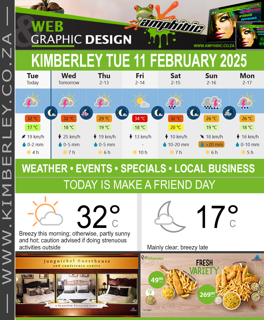 KimberleyToday, Tuesday 11/02/2025