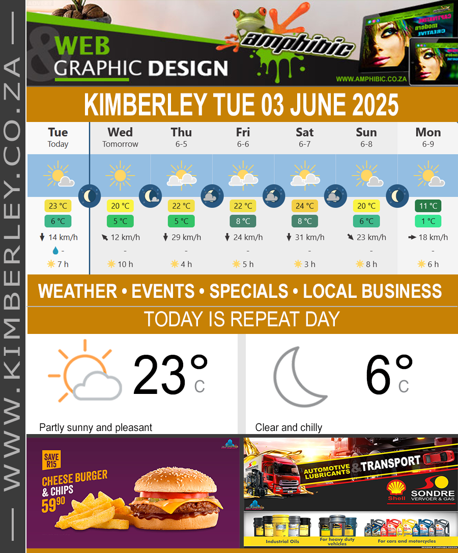 KimberleyToday, Tuesday 03/06/2025