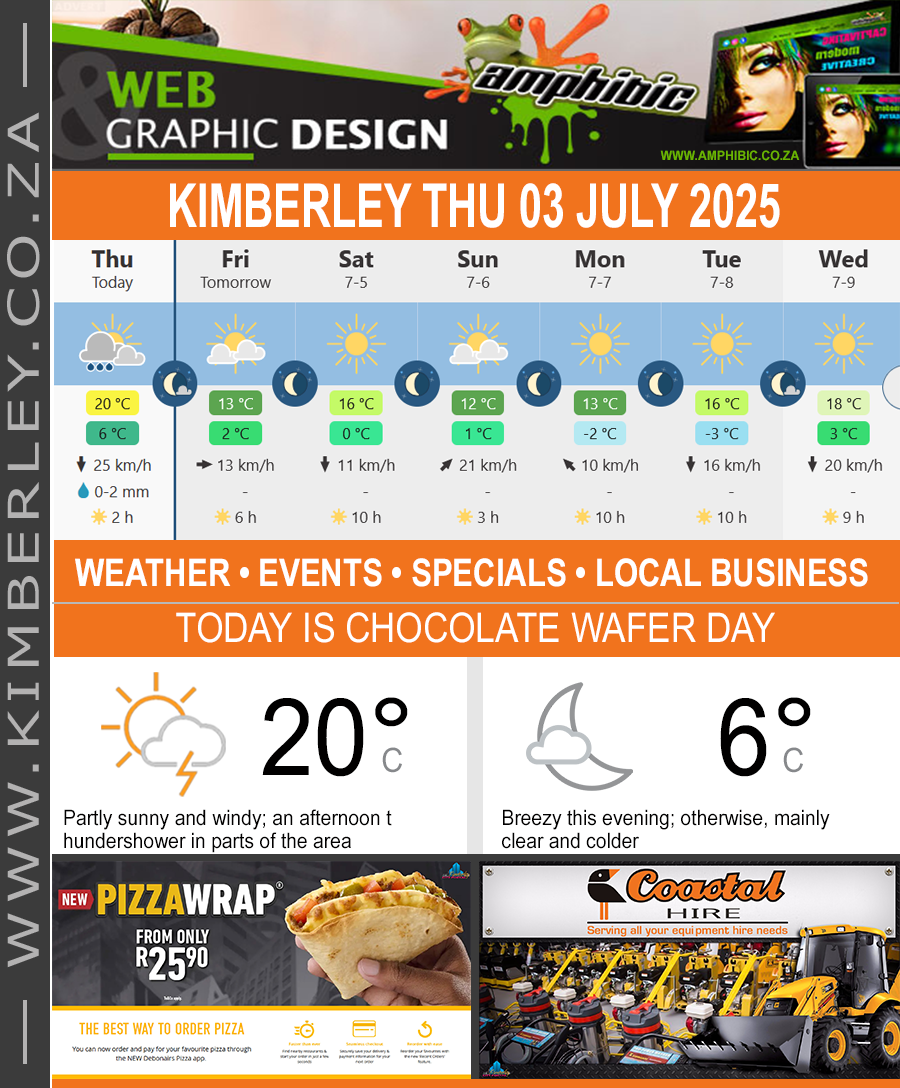 KimberleyToday, Thursday 03/07/2025
