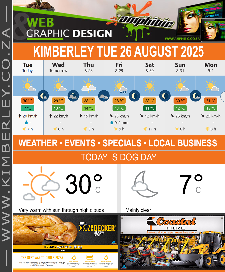 KimberleyToday, Tuesday 26/08/2025 KimberleyToday, Tuesday 26/08/2025