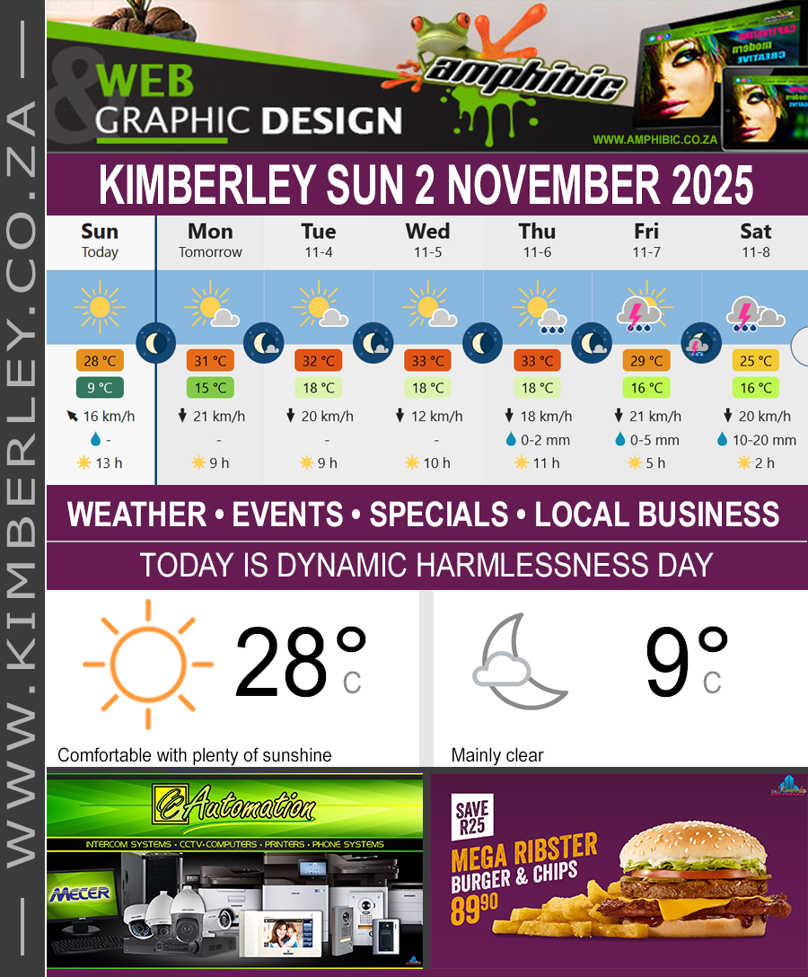 KimberleyToday, Sunday 02/11/2025 KimberleyToday, Sunday 02/11/2025