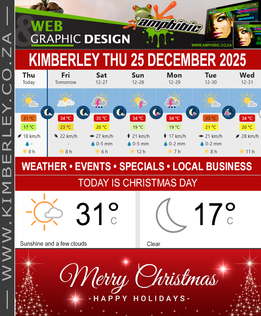 KimberleyToday, Thursday 25/12/2025