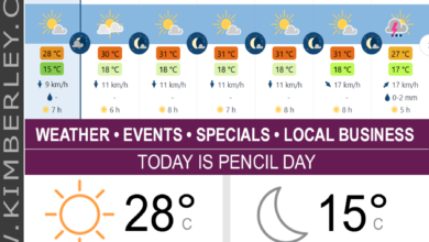 KimberleyToday, Monday 30/03/2026