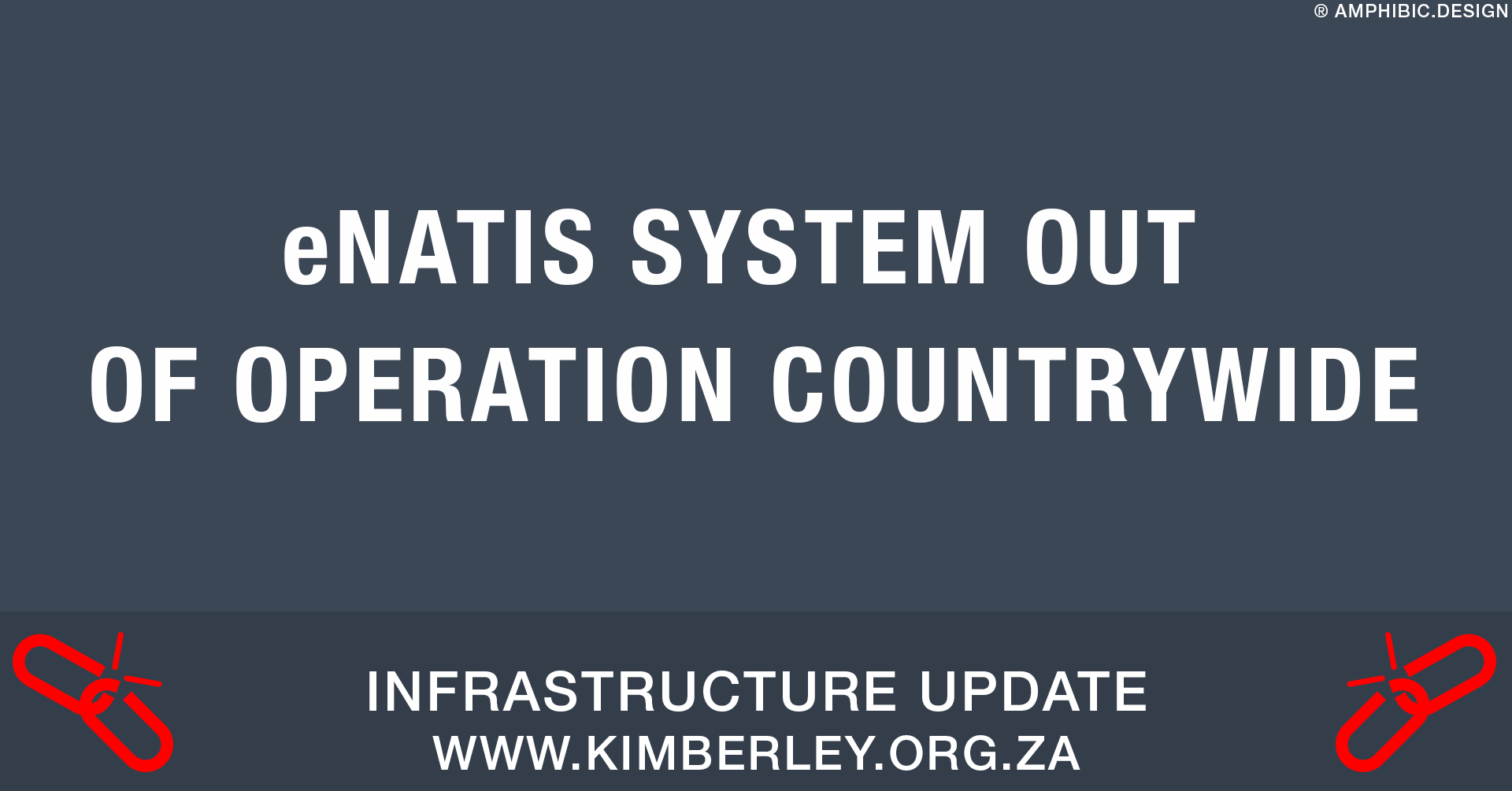 eNATIS SYSTEM OUT OF OPERATION COUNTRYWIDE