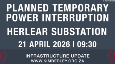 PLANNED TEMPORARY POWER INTERRUPTION – Herlear Substation – 21 April 2026