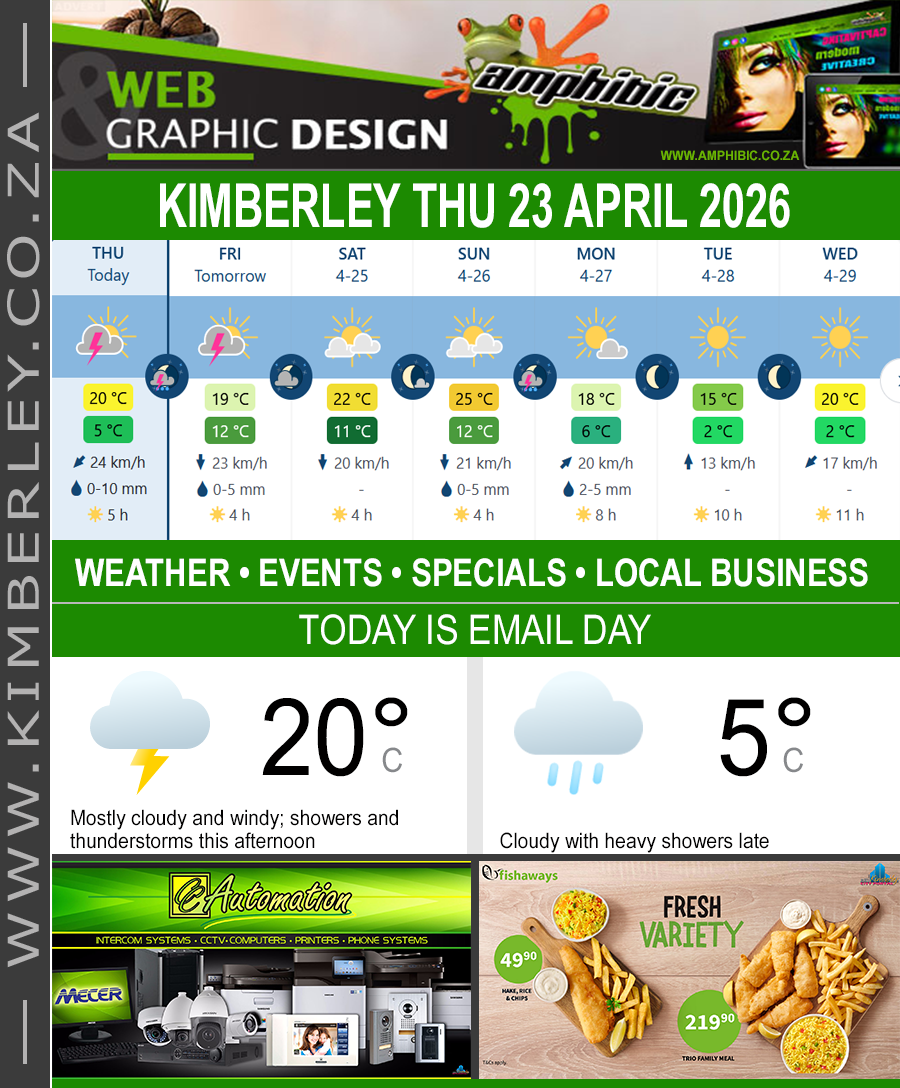 KimberleyToday, Thursday 23/04/2026
