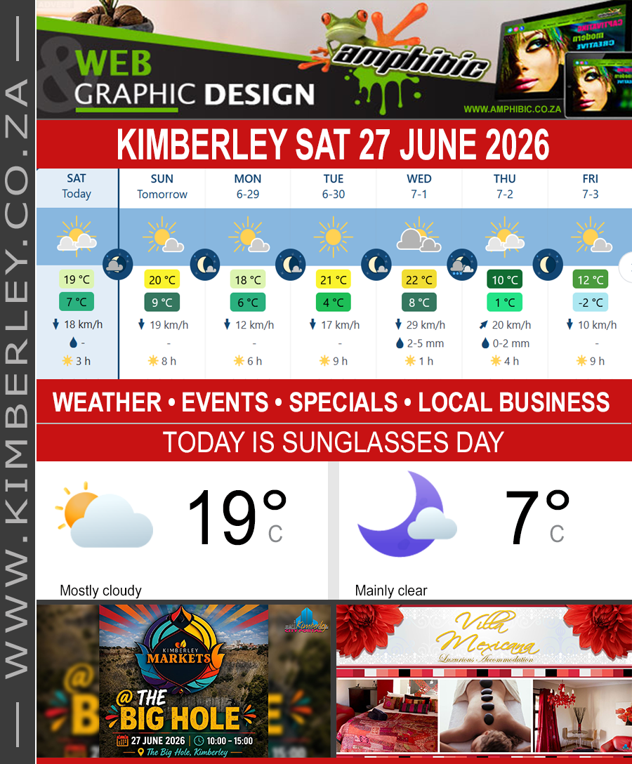 KimberleyToday, Saturday 27/06/2026