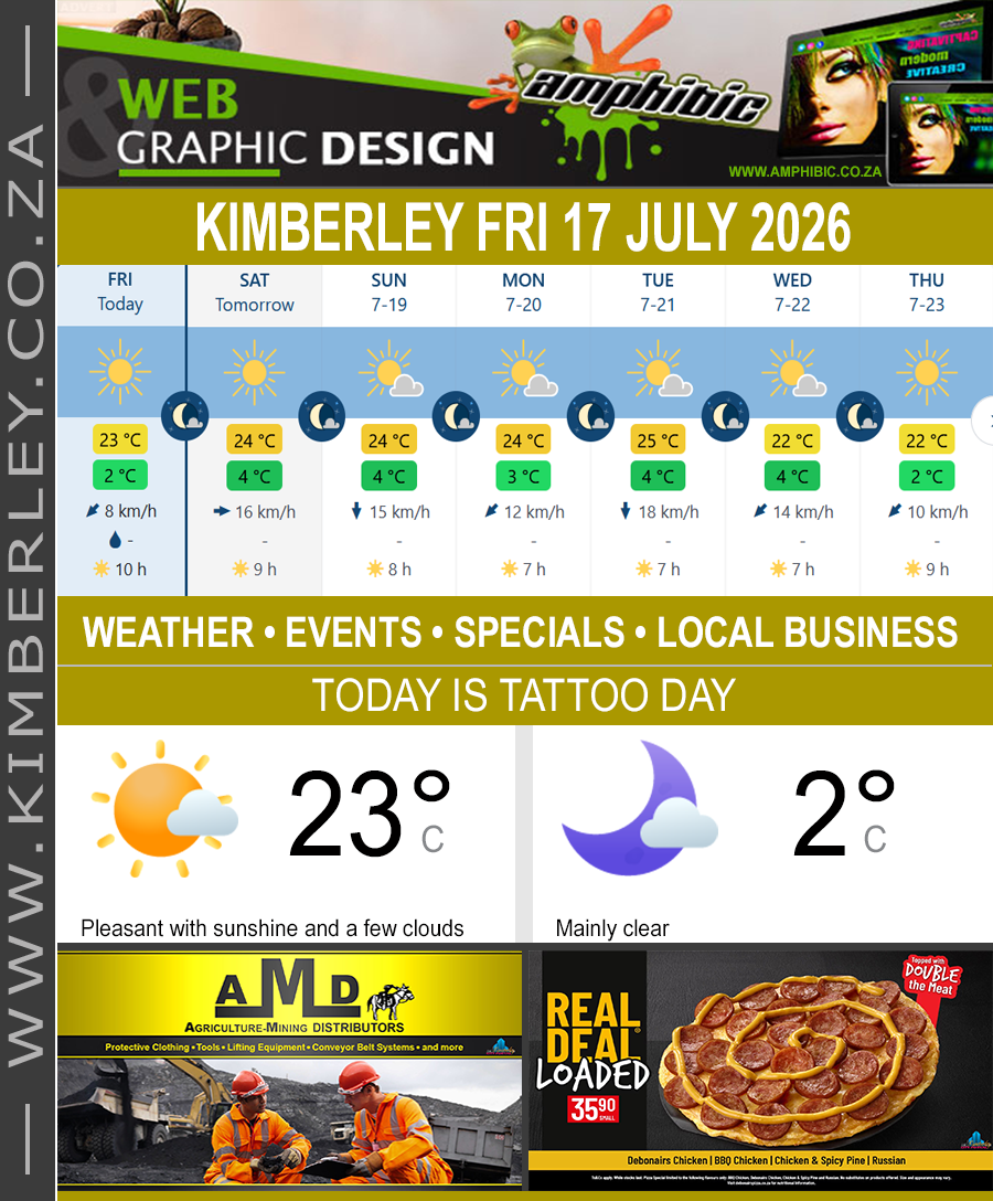 KimberleyToday, Friday 17/07/2026